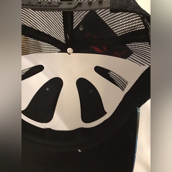 Richardson Blue and Black Trucker Hat - Picture 3 of 3